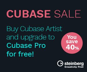 Steinberg cubase pro promo