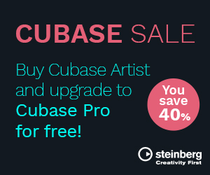 Steinberg cubase pro promo