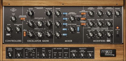 Universal Audio Minimoog